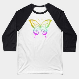 Gradient butterfly Baseball T-Shirt